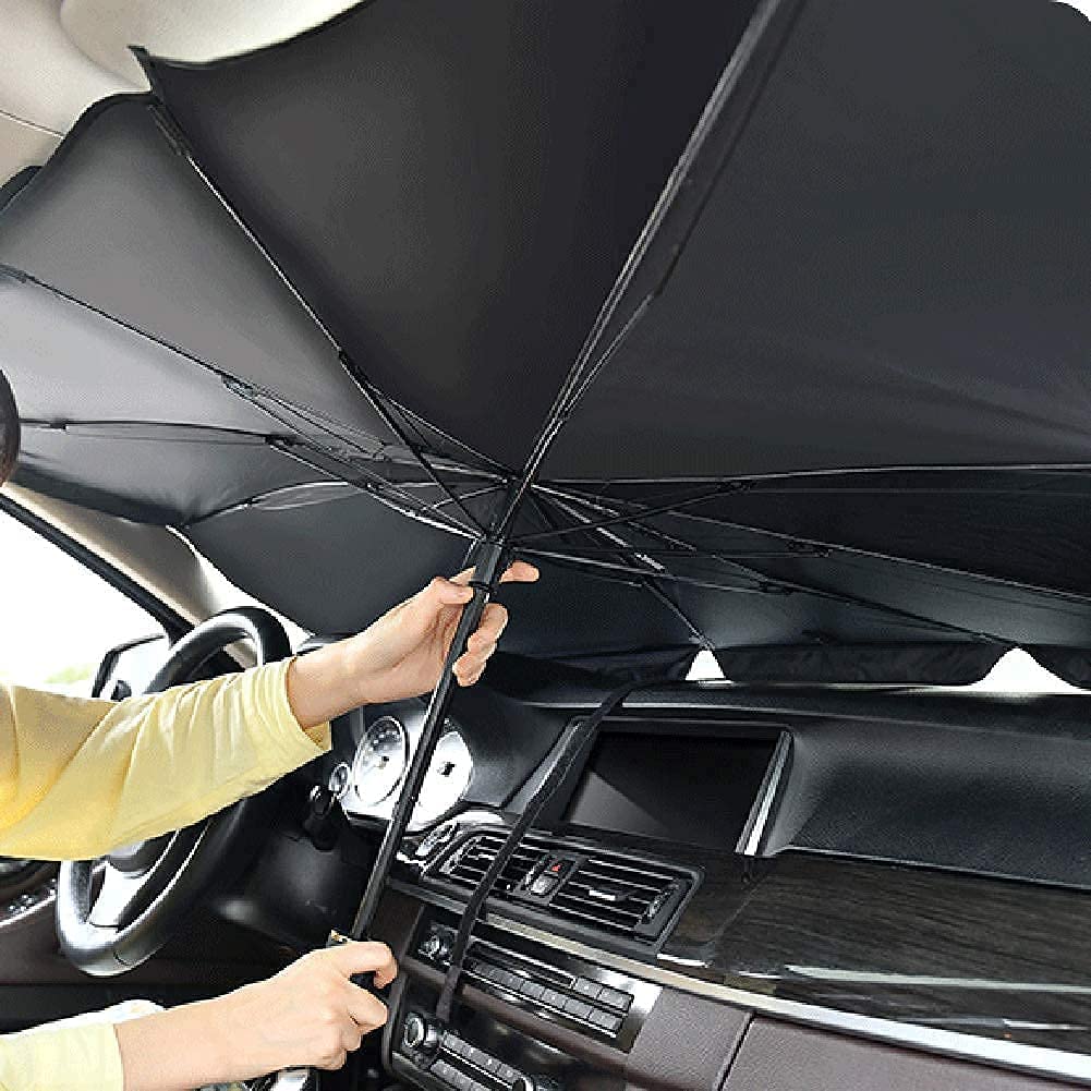 🌞 AutoShield Foldable Car Sun Umbrella 🚗