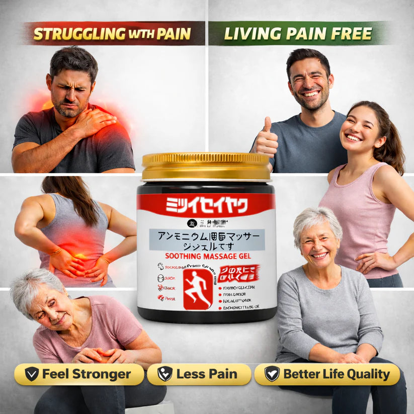 🩹 Instant Pain Relief Massage Gel (Pack of 2) 🔥